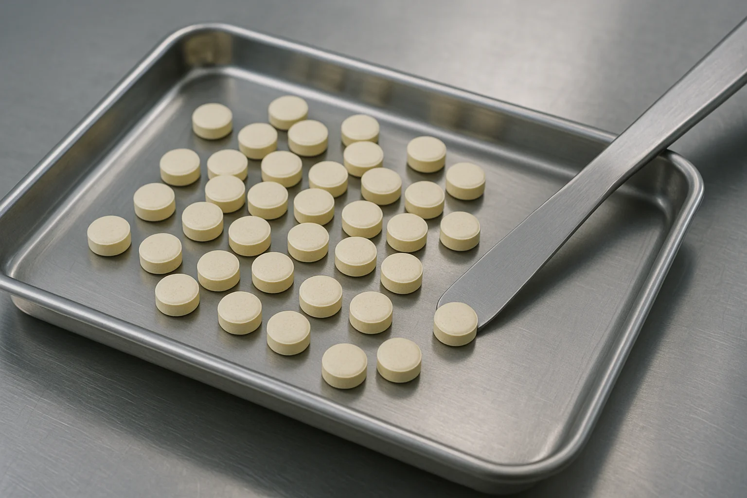 A silver tray of opioid recovery medicine that causes tooth decay illustrating issues and risks with addiction recovery medication claims managed by Trident Law HQ 